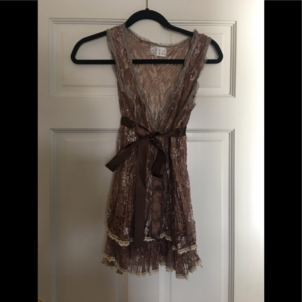 Babydoll Blouse, Sz L